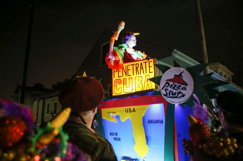 Illustration for article titled Dicks On Parade: Live From New Orleans' Krewe Du Vieux Spectacular